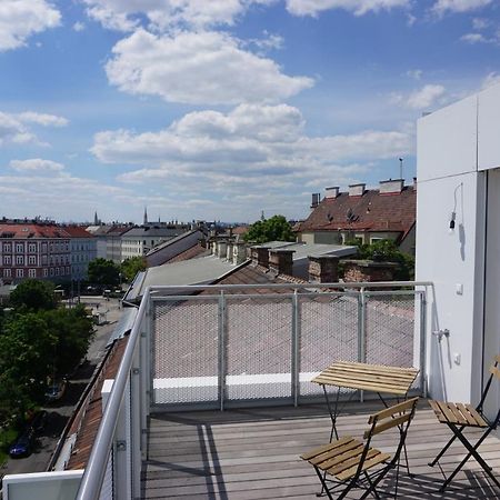 Augartenblick Penthauscombo 15/16 - Blick Zum Riesenrad Apartment Vienna Exterior photo