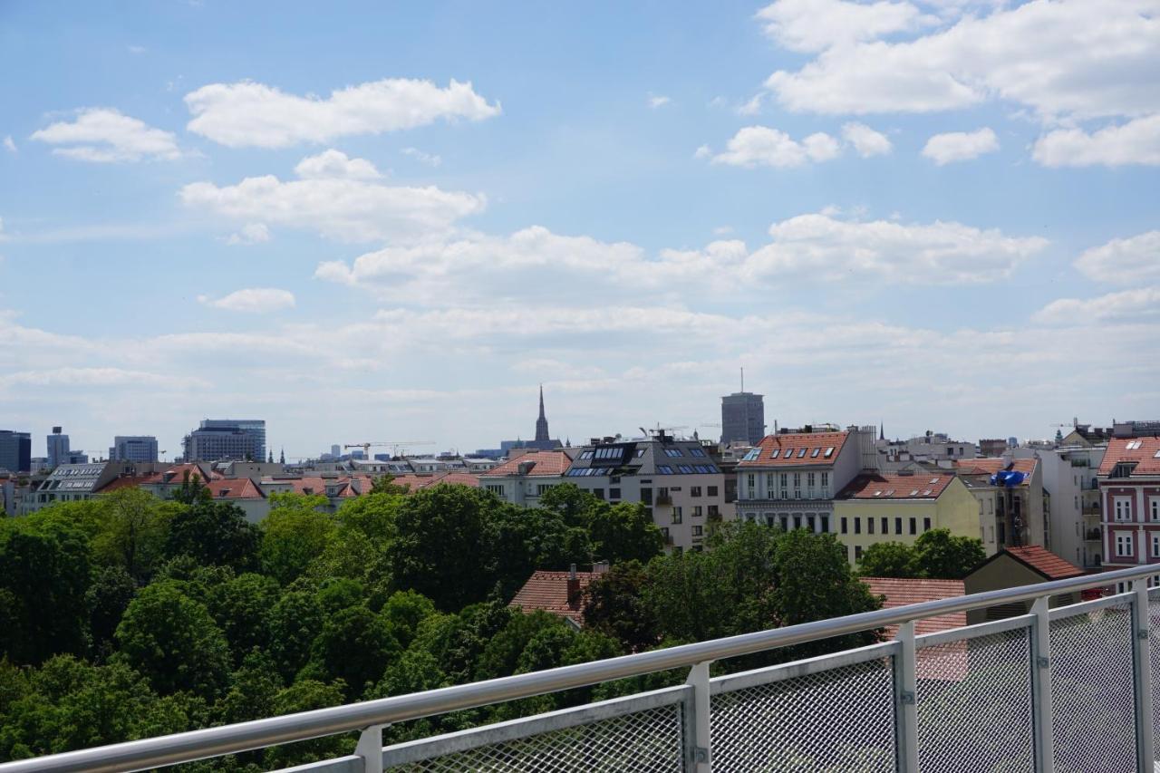 Augartenblick Penthauscombo 15/16 - Blick Zum Riesenrad Apartment Vienna Exterior photo