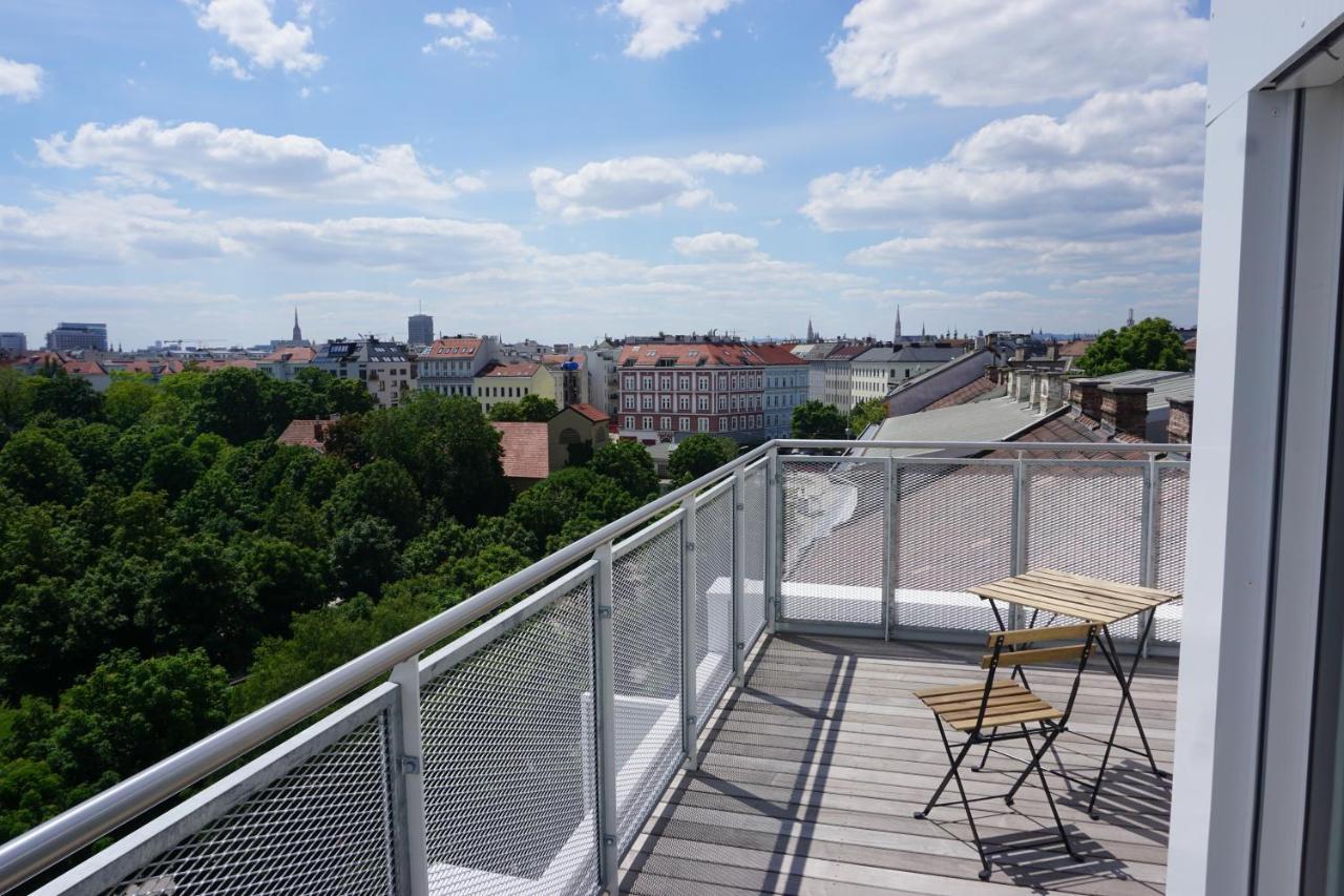 Augartenblick Penthauscombo 15/16 - Blick Zum Riesenrad Apartment Vienna Exterior photo