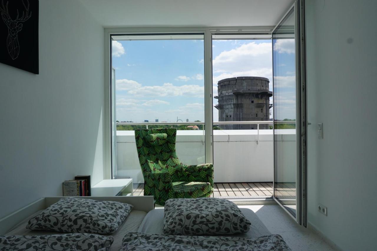 Augartenblick Penthauscombo 15/16 - Blick Zum Riesenrad Apartment Vienna Exterior photo