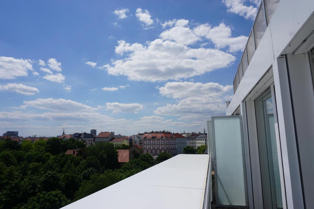 Augartenblick Penthauscombo 15/16 - Blick Zum Riesenrad Apartment Vienna Exterior photo